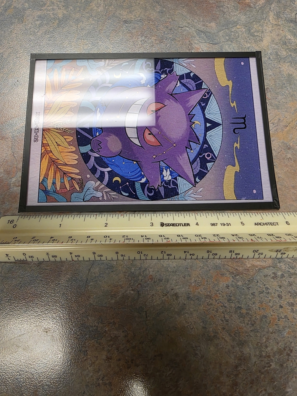 Pokemon Gengar Scorpio Constellation Series Art Board - Picture 6 of 6
